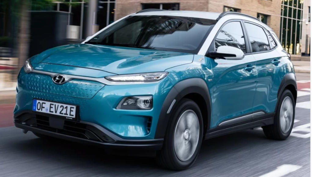 El Hyundai Kona eléctrico obtiene un récord Guinness